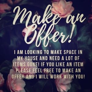 Bundle and or make Offer